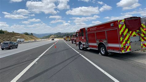 Accident on i 15 near fallbrook today. Photo credit: Gilberto Gonzalez/SoCal News Outlet. Two people died Sunday after their vehicle swerved off the road in North County and flipped, authorities said. The accident occurred at 1:30 a.m ... 