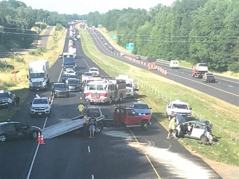 The latest crash was reported around 4:10 p.m. and closed eastbound I-40 near N.C. 55, according to the North Carolina Department of Transportation. Traffic was backed up at least one mile in both directions, according to NCDOT maps and traffic cameras. Durham police said the wreck involved three cars. One male was transported to a nearby .... 