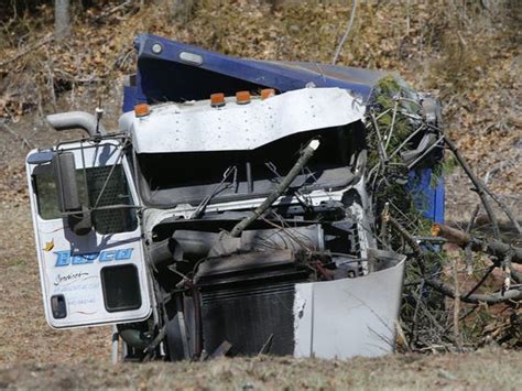 At approximately 11:05 a.m. Monday, March 19 the Marlboro Township Police received a report of an overturned dump truck in the area of Rt. 18 North and Tennent Road.. 