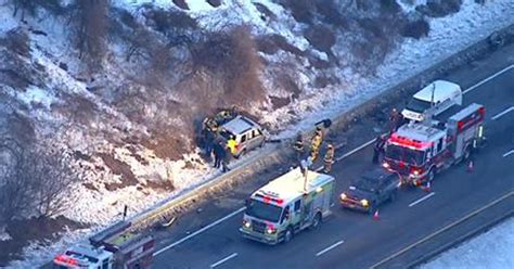 ACCIDENT ALERT Sprain Brook Parkway North of Tuckahoe Road, Rollover Accident with injuries . Use Caution! . 