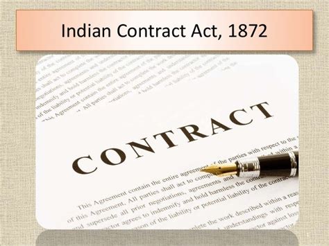 According to Indian Contract Act