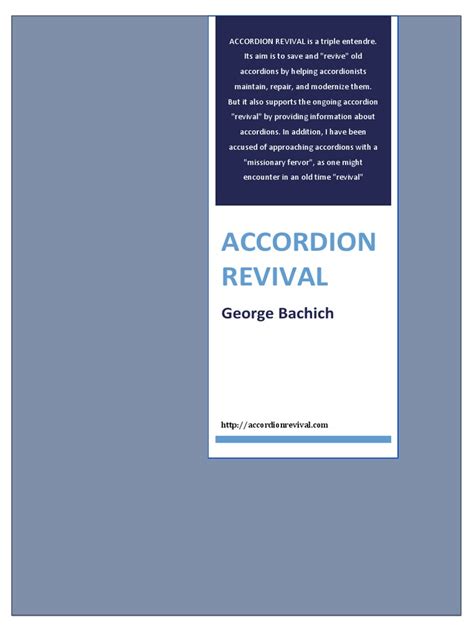 Accordion Revival George Bachich EM EDICAO pdf