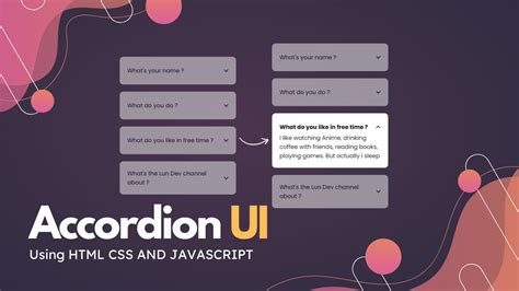 Accordion example.  No JavaScript or jQuery required! Check out this great examples and u...