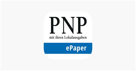 Account - epaper.pnp.de