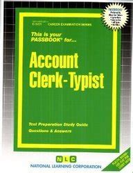 Account Clerk Typist Passbooks Study Guide