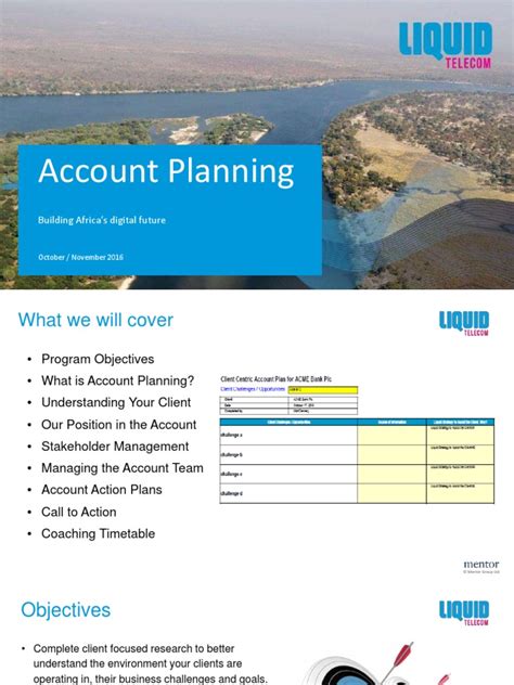 Account Planning MD311016
