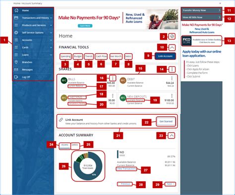 Account Summary Overview Digital Banking User Guide 1