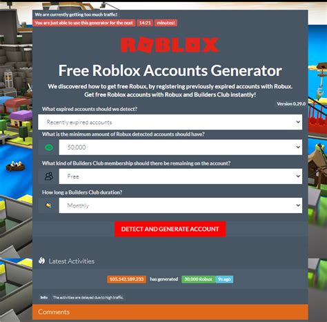 Account generator roblox. Things To Know About Account generator roblox. 