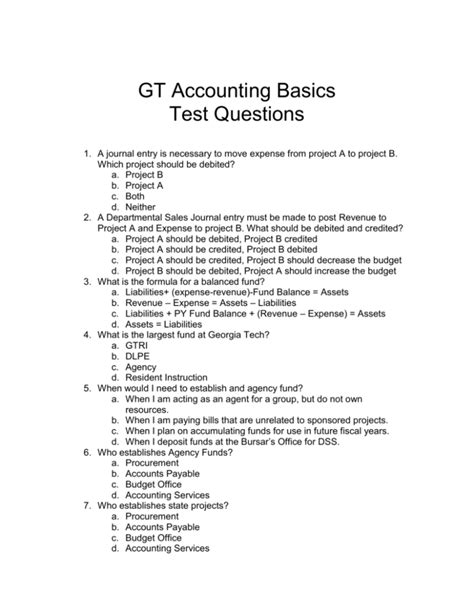 Account test pdf