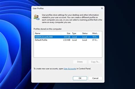 Account unknown in user profiles.  All machines are running Windows 11 22...