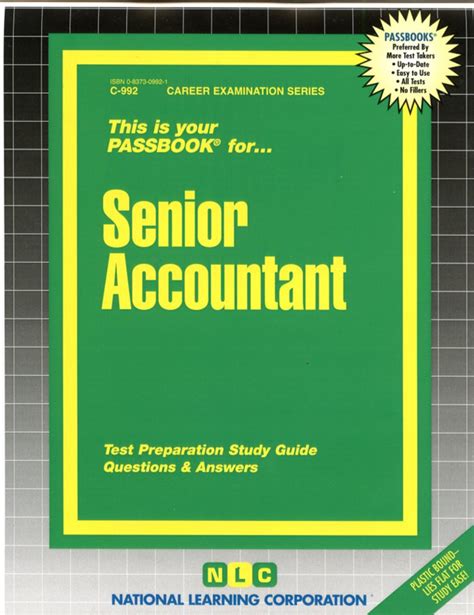 Accountant Passbooks Study Guide