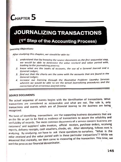 Accounting 1 Chapter 5