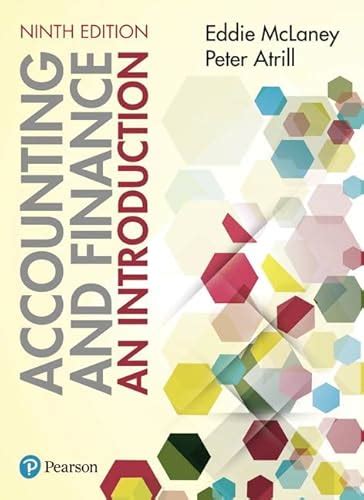 Accounting And Finance An Introduction 9th Edition