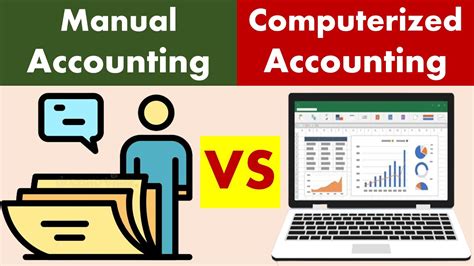 Accounting Manual vs. Computer Accounting Systems