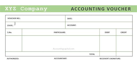 Accounting Voucher 1