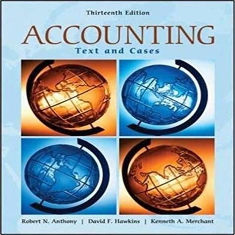 Accounting anthony hawkins text cases manual. - Le grand guide de la grece.