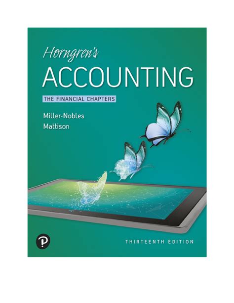 Accounting horngren th edition solution manual. - Mercado de trabajo en la provincia de buenos aires.