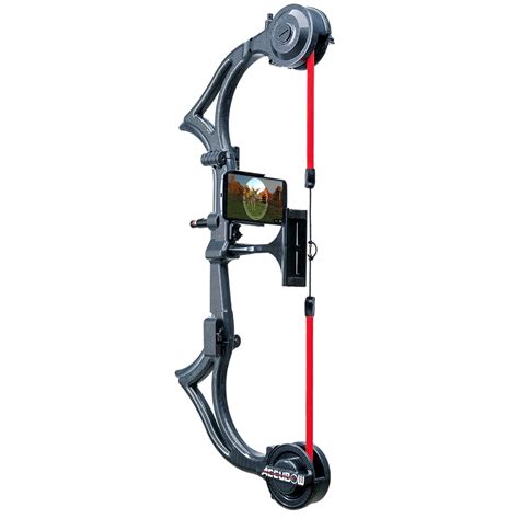 Accu bow. The AccuBow 2.0 is engineered with the following features: Adjustable 10-70 lbs. Real bow string center + d-loop. Foldable limb design for easy travel (14x14x6in when collapsed) Dual adjustment dials for balancing. Ambidextrous & ergonomic grip design. High density polycarbonate frame. Built-in vibration dampening. 