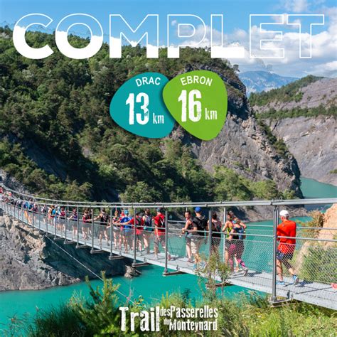 Accueil Trail des Passerelles Monteynard. 