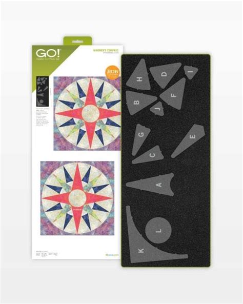 AccuQuilt Go Fabric Cutter Die Hexagon 2" 3" 5" Quilt Sew 55011. . Accuquiltcom