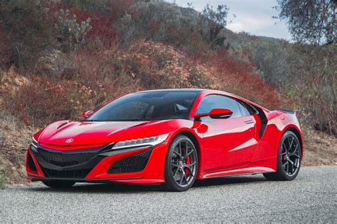 The Acura NSX, sold outside North Americ