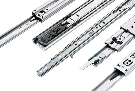 Accuride drawer slides won. The Accuride 3634EC is a heavy-duty drawer slide that includes soft-close action. The 3634EC includes an extra inch of slide travel for greater access to the back of drawers. The 3634EC also includes a disconnect lever for quick and easy removal of drawers. 