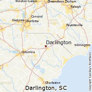 Get the monthly weather forecast for Darlington, SC, including 