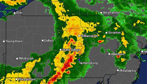 See the latest Pennsylvania Doppler radar weather map including areas of rain, snow and ice. Our interactive map allows you to see the local & national weather