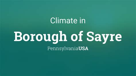 Get the monthly weather forecast for Sayre, PA, including daily high/low, historical averages, to help you plan ahead.