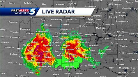 See the latest Oklahoma Doppler radar weather map including areas of rain, snow and ice. Our interactive map allows you to see the local & national weather. 