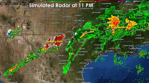 See the latest Texas Doppler radar weather map including areas of rain