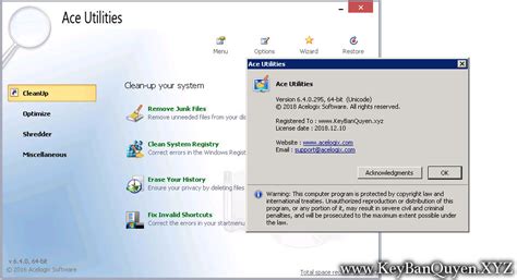 Ace Utilities 6.5.0 Build 298 With Registration Key 