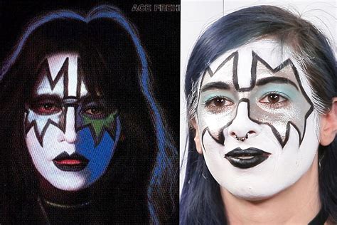 Ace Frehley Makeup Template