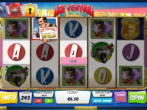 Ace Ventura  игровой автомат Playtech