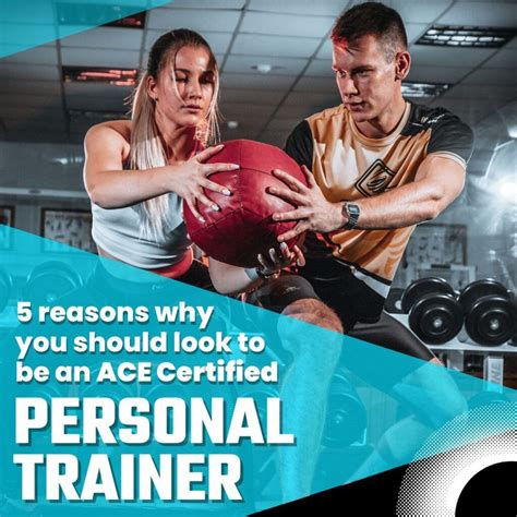 Ace certified personal trainer. 