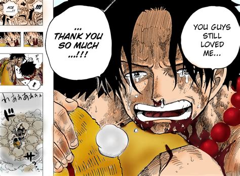 Ace death. You feel the pain. On my first watch, I didn't really feel sad for Ace's death, I was just stunned. On my second watch, I bawled, probably because when rewatching you develop more of a connection to the story and characters. Some people might not cry because of Ace dying, but rather the emotional impact it had on Luffy. 