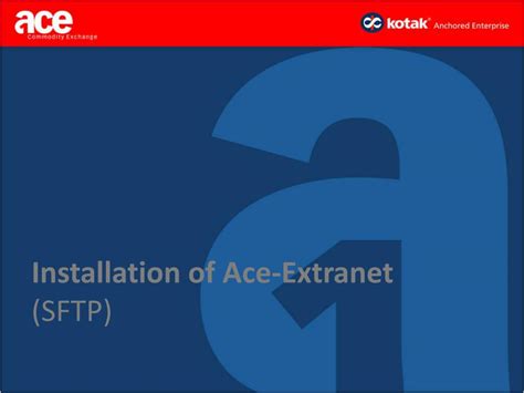 Ace extranet. Lets get you signed up to access product information, tools, training, sales information, and technical support to help you meet the needs of your customers. 
