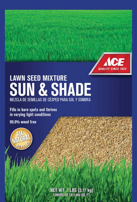 Ace 3 lb. Fall Grass seed mixture is perfect