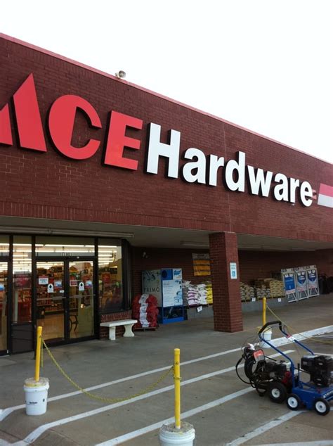 Ace hardware okc. Ace Hardware can be found in an ideal position right near the intersection of South Main Street and West 13Th Street, in Elk City, Oklahoma. By car . Only a 1 minute trip from South Van Buren Avenue, South Washington Avenue, Exit 38 (Korean War Veterans Memorial Highway) of Ok-34 and West Main Street; a 5 minute drive from Larry Wade Memorial ... 