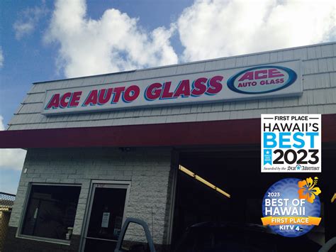 Ace kaneohe. Ace Auto Glass Kaneohe is located by Jiffy Lube and steps from Honda Windward. Free Quote: 808-235-3760 If you reach us after hours, as an alternative you may fill out our request for quote form. 