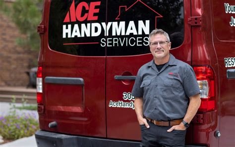 Acehandyman. Ace Handyman Services Gutters. Gutter cleaning and maintenance is an easily overlooked aspect of home repair. Unless you happen to be up on your roof, gutters are visible from the exterior and from below only, where their appearance changes little, and therefore months–even years–can go by without seeing the compromise that weather, natural ... 