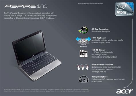 Acer aspire one netbook operating manual. - To end the war on drugs a guide for politicians the press and public.
