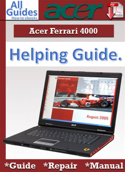 Acer ferrari 4000 guide repair manual. - Manuale di servizio per heidelberg speedmaster cpc.