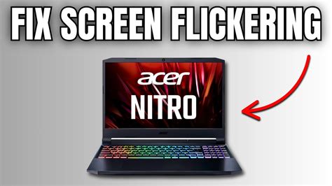 Acer nitro 5 screen flickering solution.  ACER NITRO 5 SCREEN FLICKERING SOLUTION.  Conne...