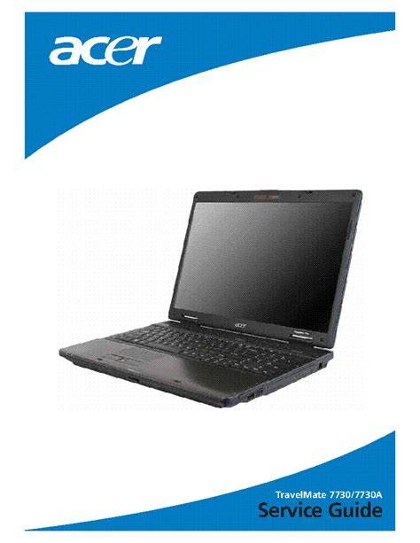 Acer travelmate 7730 guide repair manual. - Manuale per stampante canon pixma ip3000.