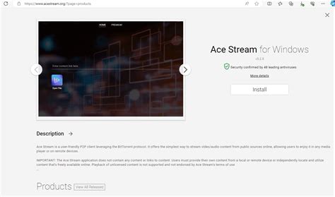 Acestream script. media/ Ace Stream is a user-friendly P2P client leveraging the BitTorrent pro...