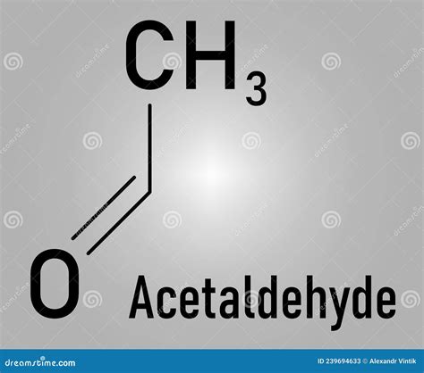 Acetaldehyde (Ethanal) CH3CHO: Molecular Geometry