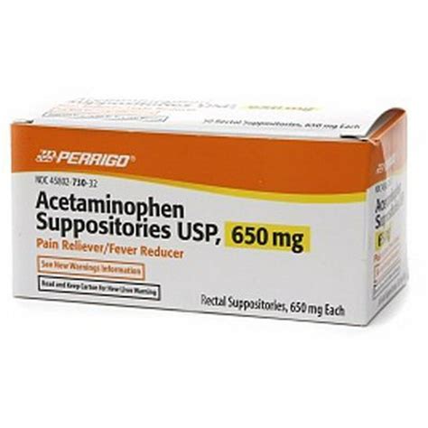 Acetaminophen Suppositories Information - Drugs.com