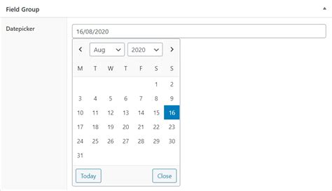 Acf date.  Feb 17, 2022 · Description The Date Time Picker field creates a ...