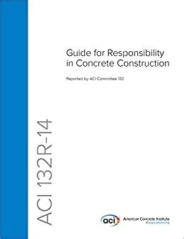 Aci 132r 14 guide for responsibility in concrete construction kindle. - 1999 chrysler grand voyager service manual.